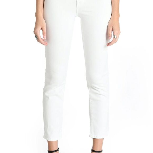 Fidelity Cher Jeans Starlett White 28 NWT - Picture 2 of 7